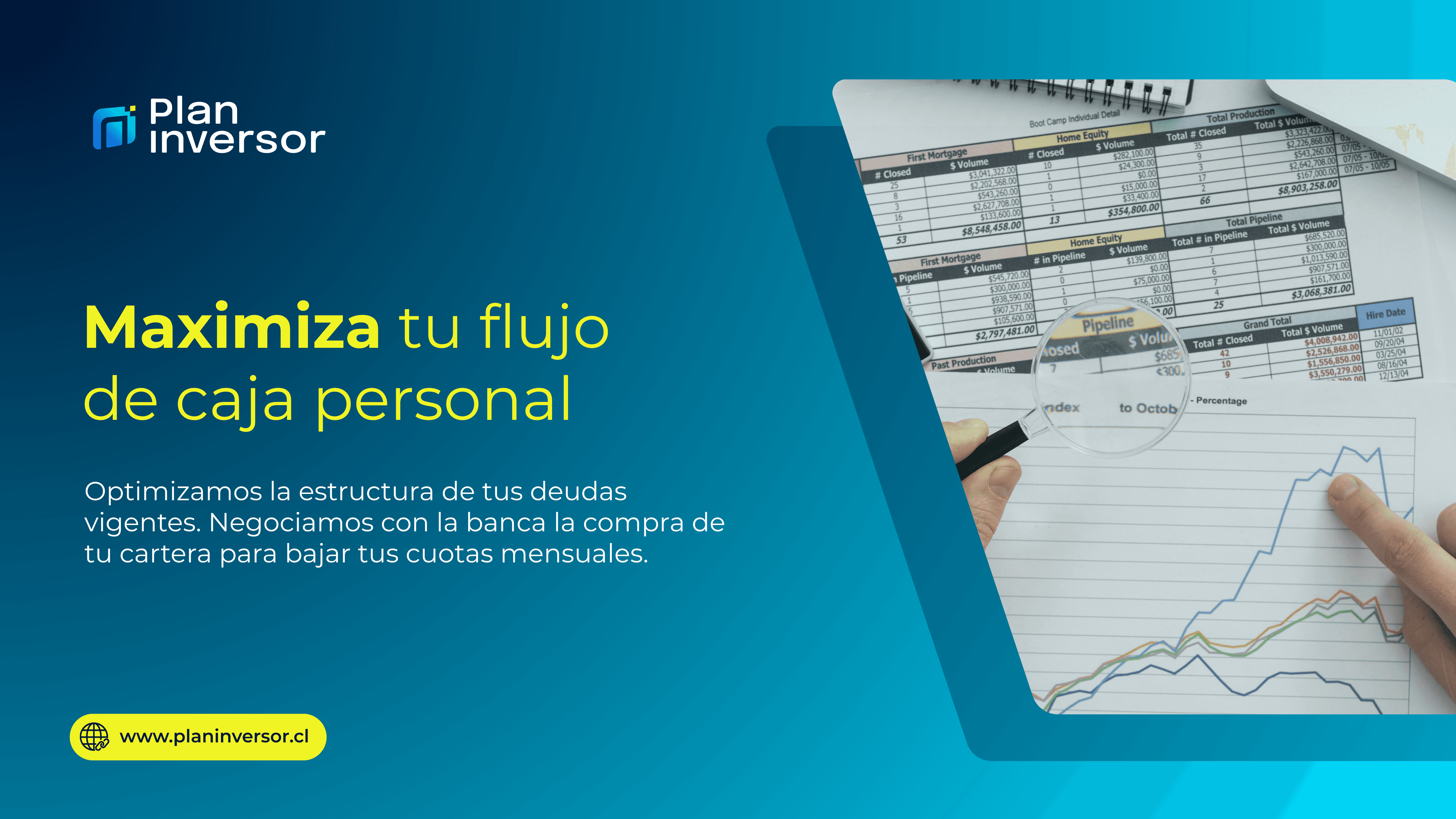 Maximiza tu flujo de caja: Consolidación y compra de cartera técnica con Plan Inversor