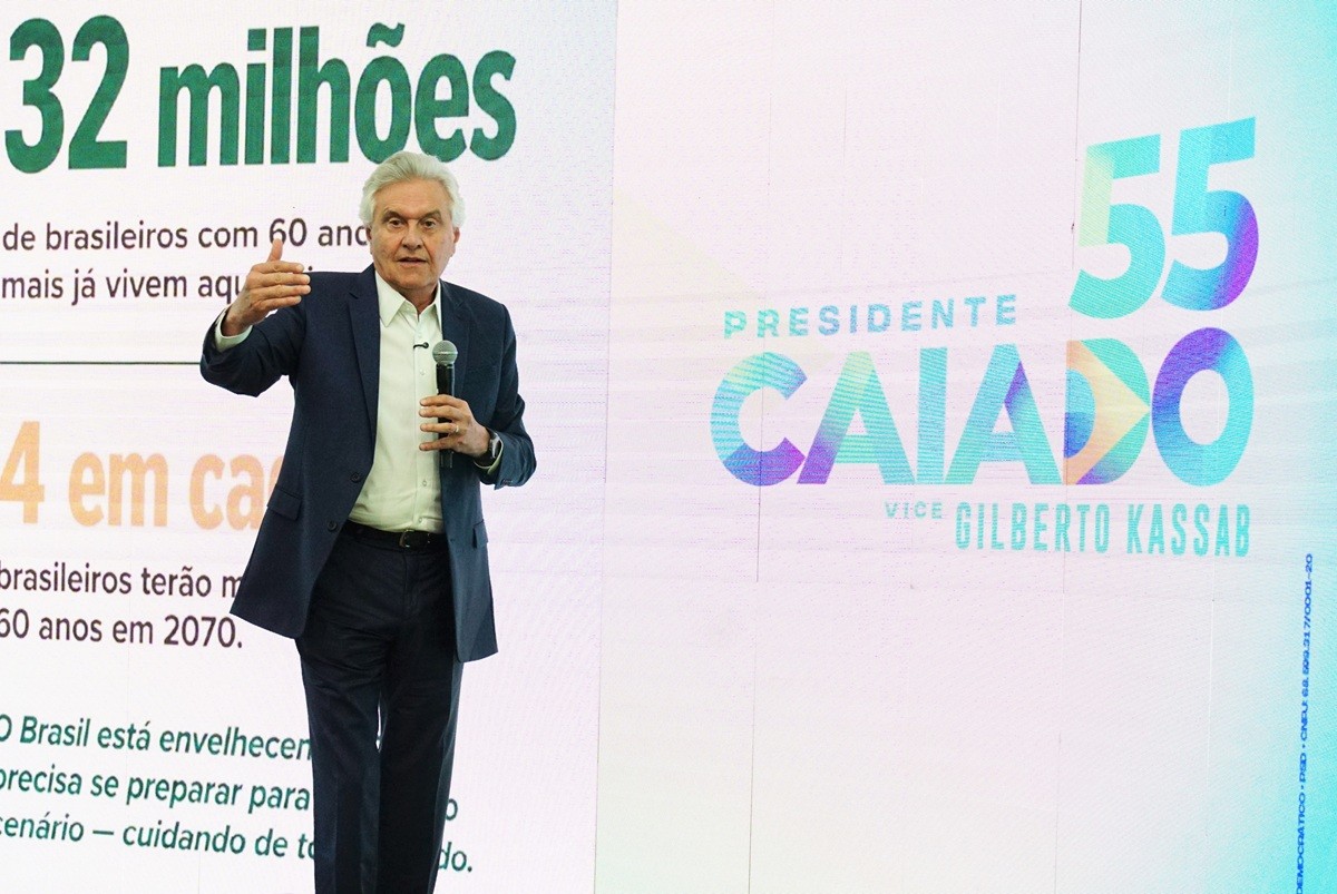 Caiado, candidato a presidente da República pelo PSD (Foto: divulgação)