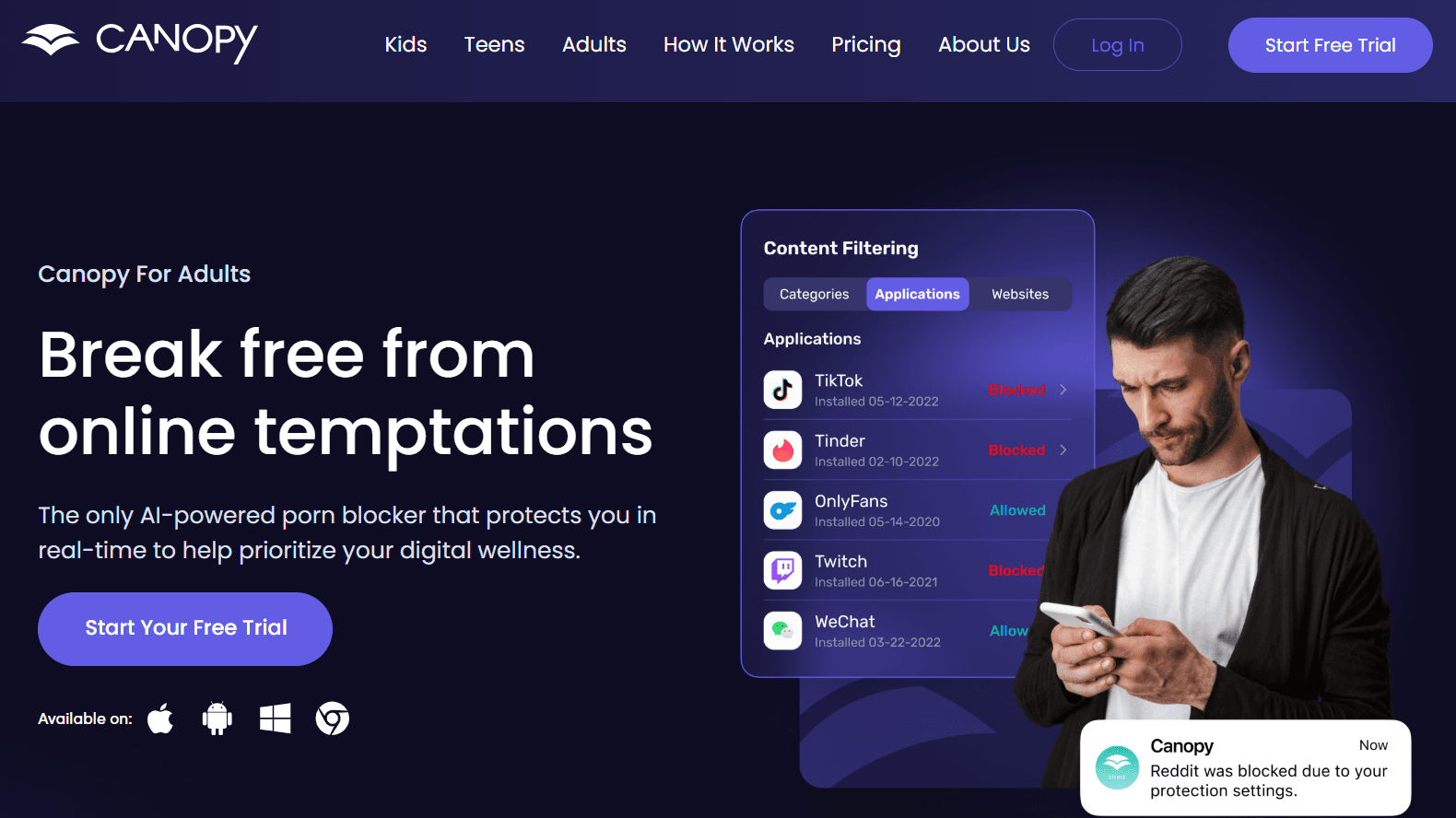 Canopy - NoFap Rules