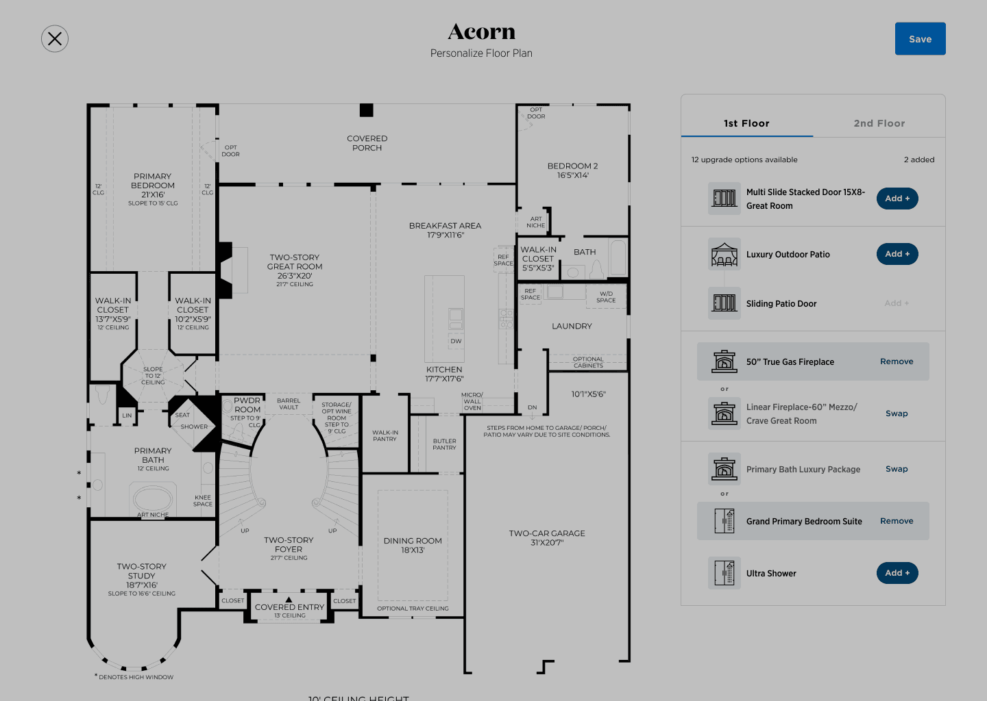 Design-Your-Own-Home tool as hero image