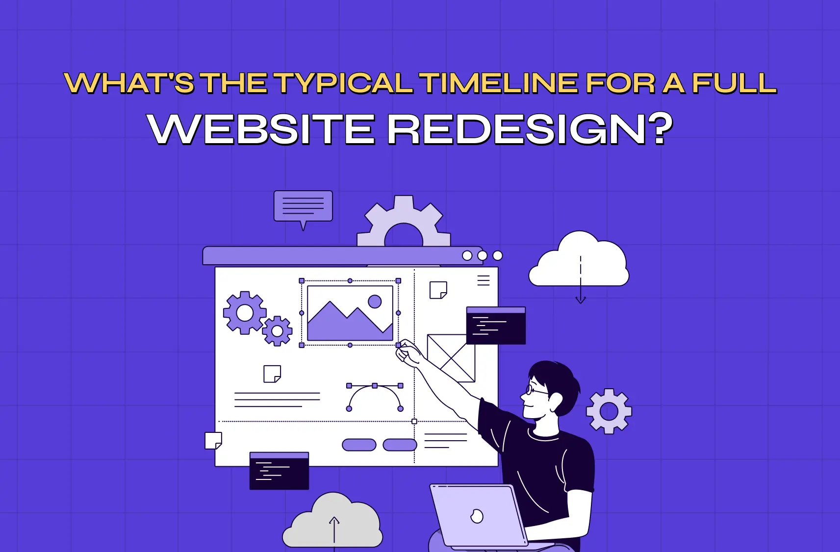What's the typical timeline for a full website redesign?
