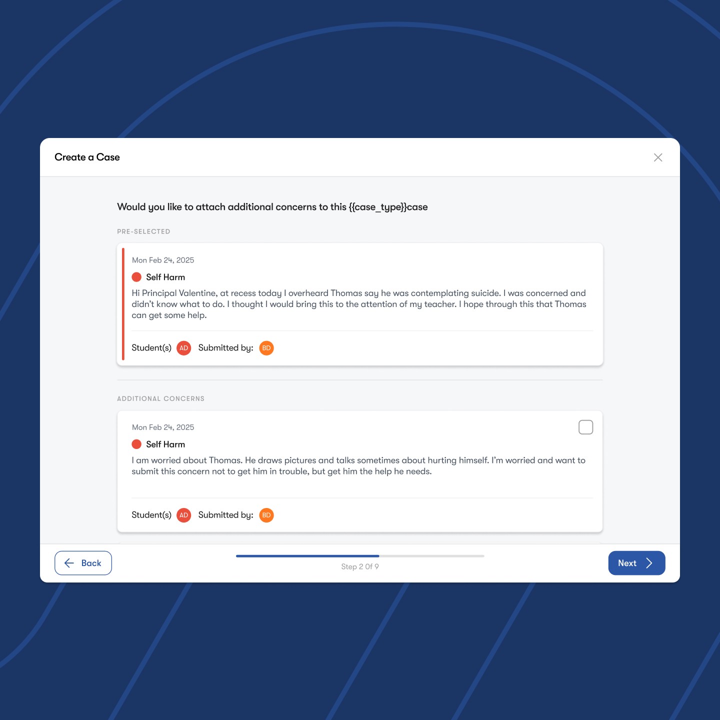 An image showing Impact Suite software solution of compliance and training where a school staff member can see tall the tasks they need to complete and all the tasks they have completed