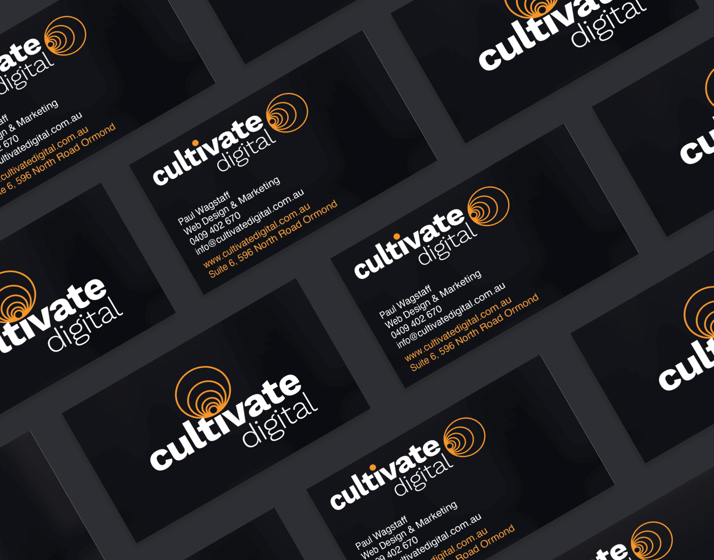 Image of cultrivates branded business cards