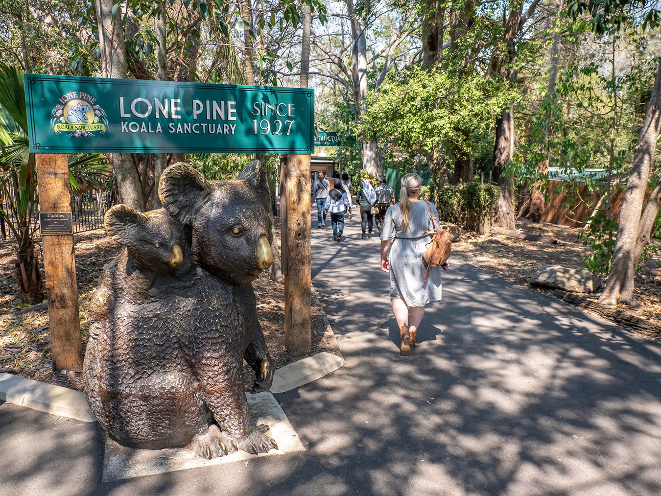 Entrance to the Lone Pine Koala Sanctuary Grounds