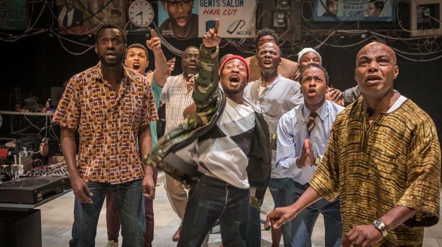 The Barbershop Chronicles at the National Theatre