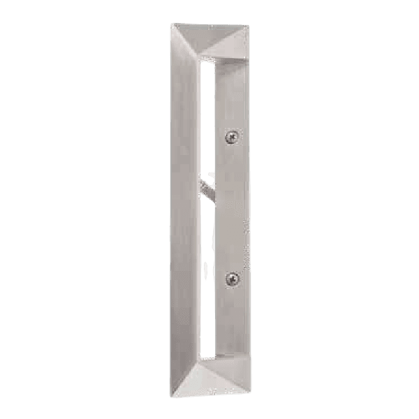 Contemporary handle style option for PGT Series 770 & 780 sliding glass doors, combining modern aesthetics with functionality.