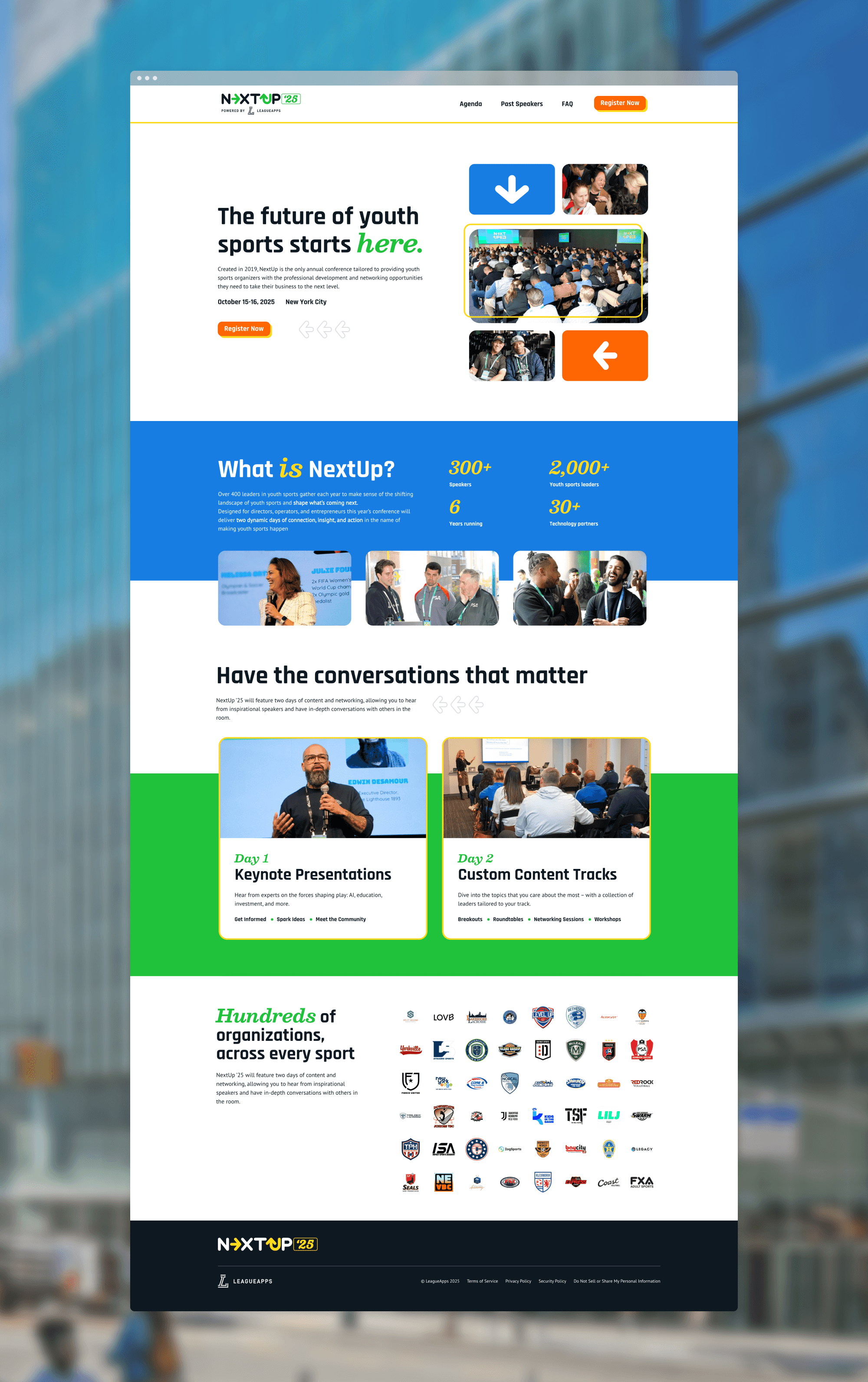 Top view of coffee can mockup with bold black typography on white background