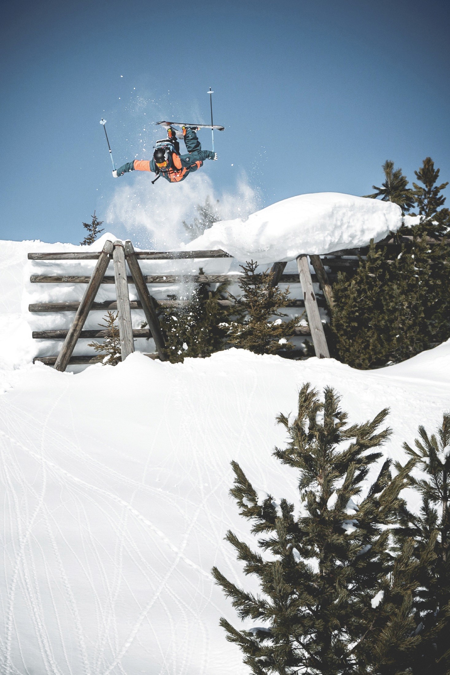 Tobi Deckert – Sportmodel – Freeride Backflip (Rossignol Team 2019) · Foto: Klaus Listl