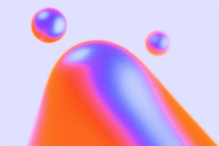 Abstract gradient in Sovendus Colors