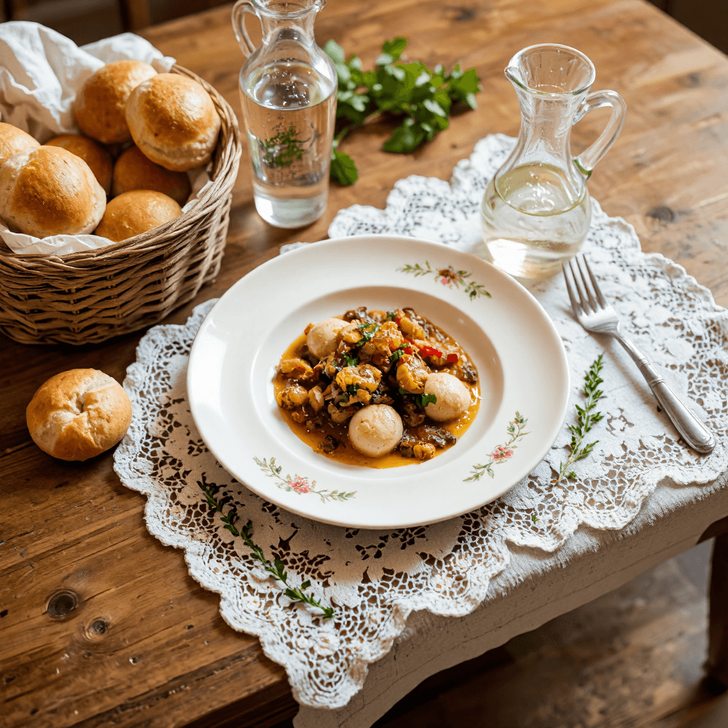 product photography of Gourmet Meal