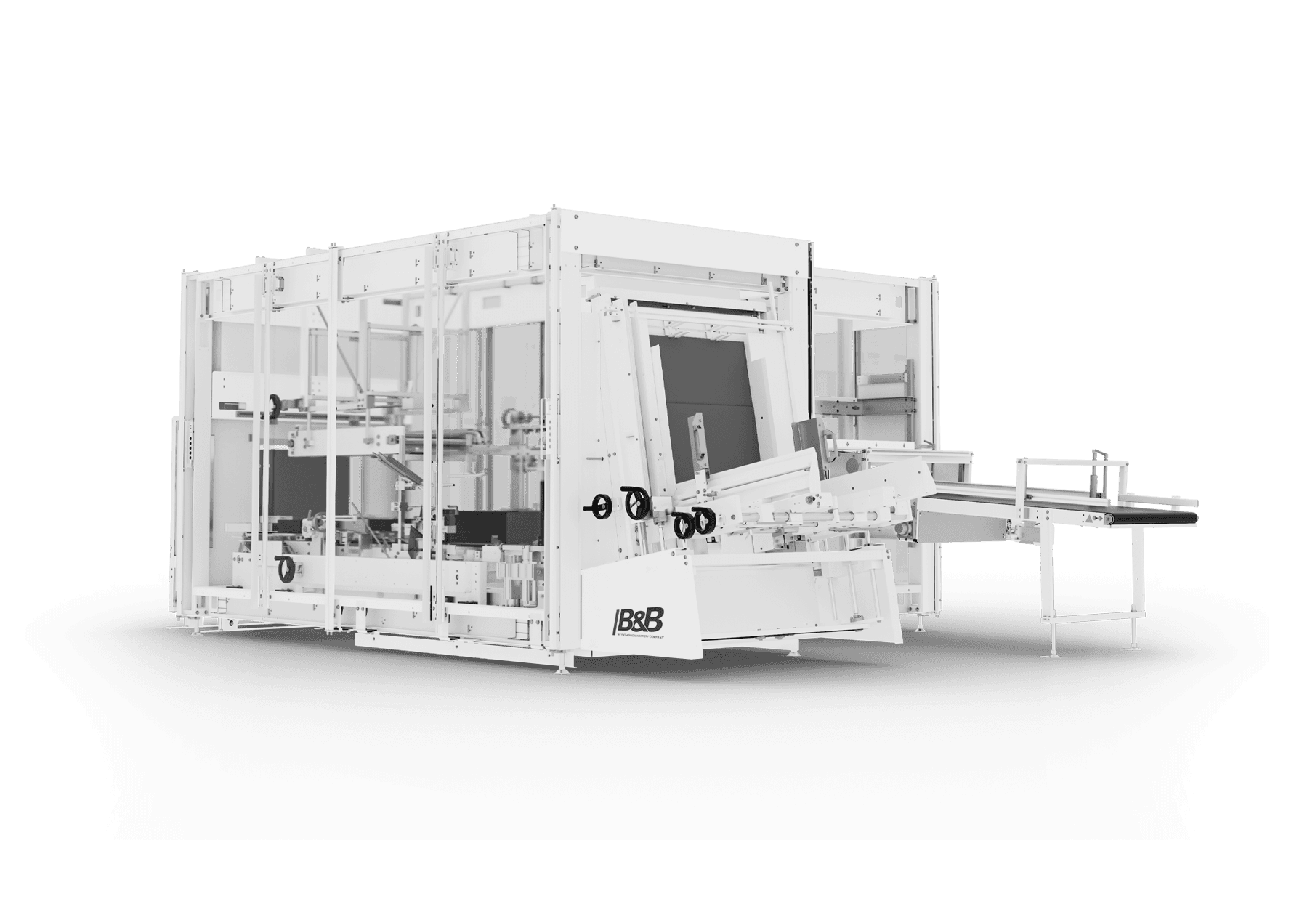 Industrielle Verpackungsmaschine, Automatisierungstechnik, Produktionsanlage