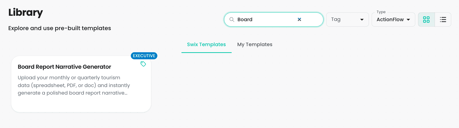 Library Template: Your starting point is already built.