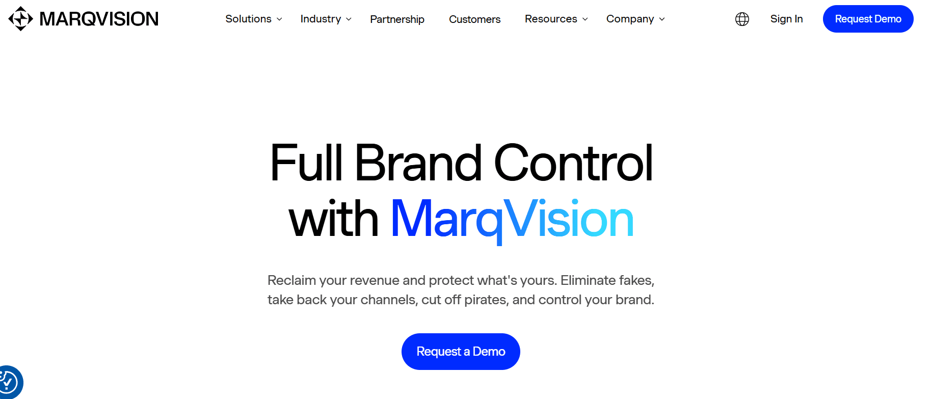 MarqVision Homepage