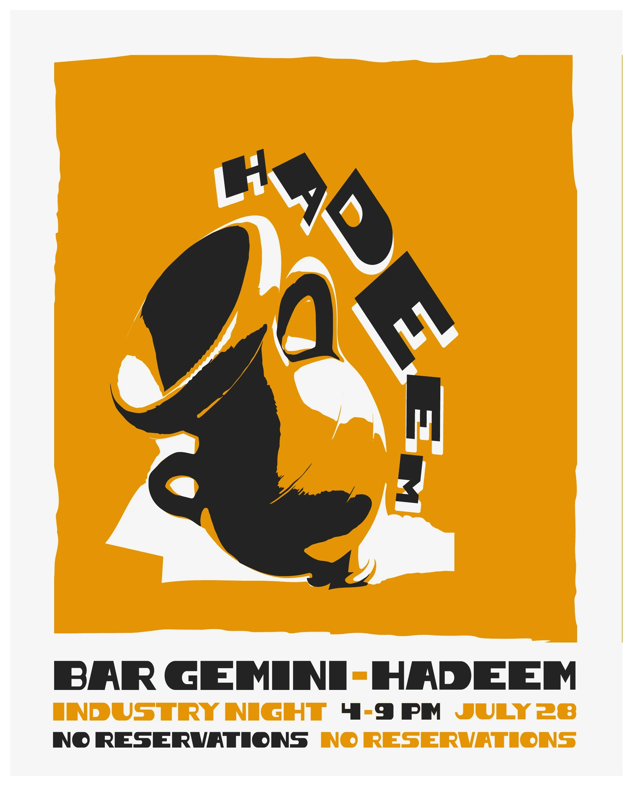 HADEEM Bar Gemini poster