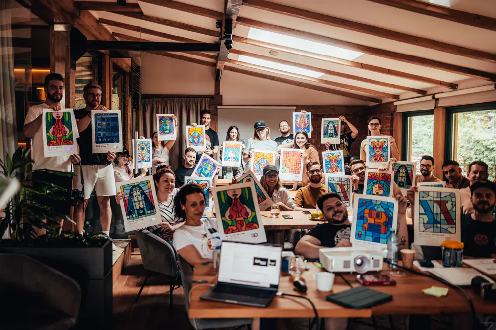 Moment dintr-un eveniment offline al comunității LDD PRO