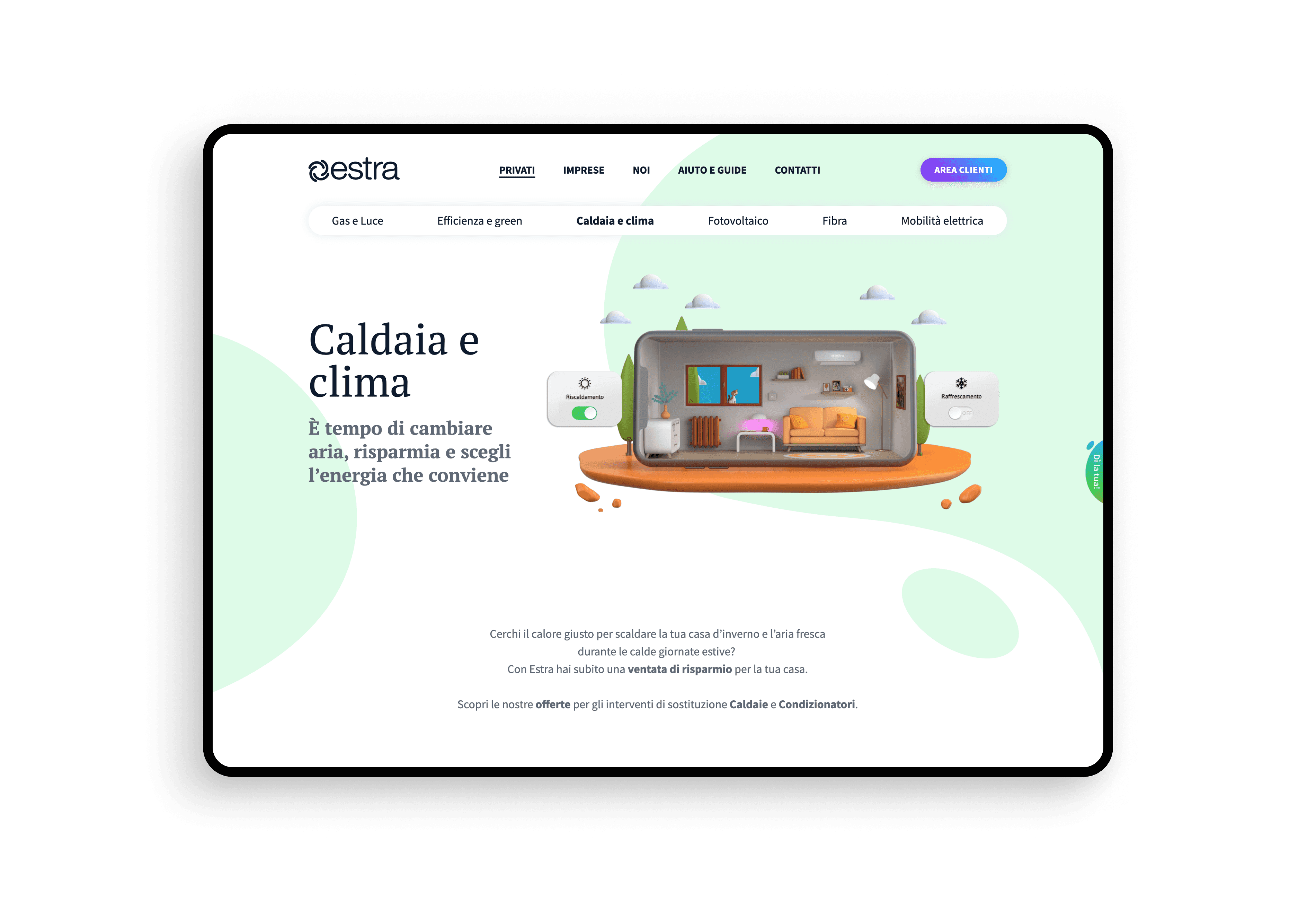Estra website