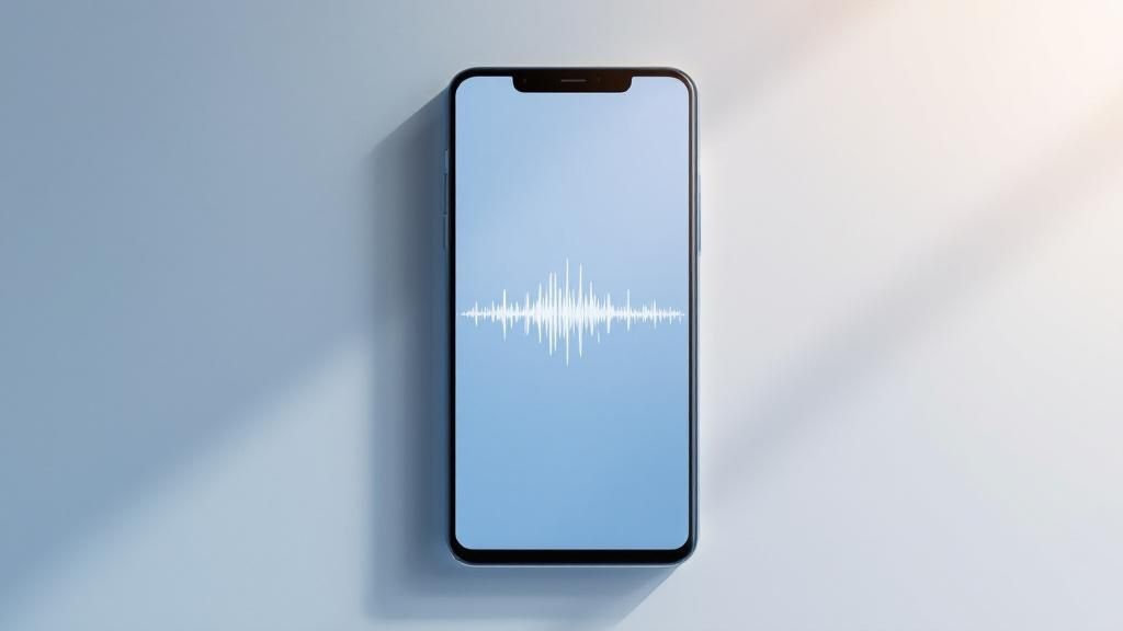 Speak4Me – Adjusting text-to-speech speed and pitch settings on an Android phone.