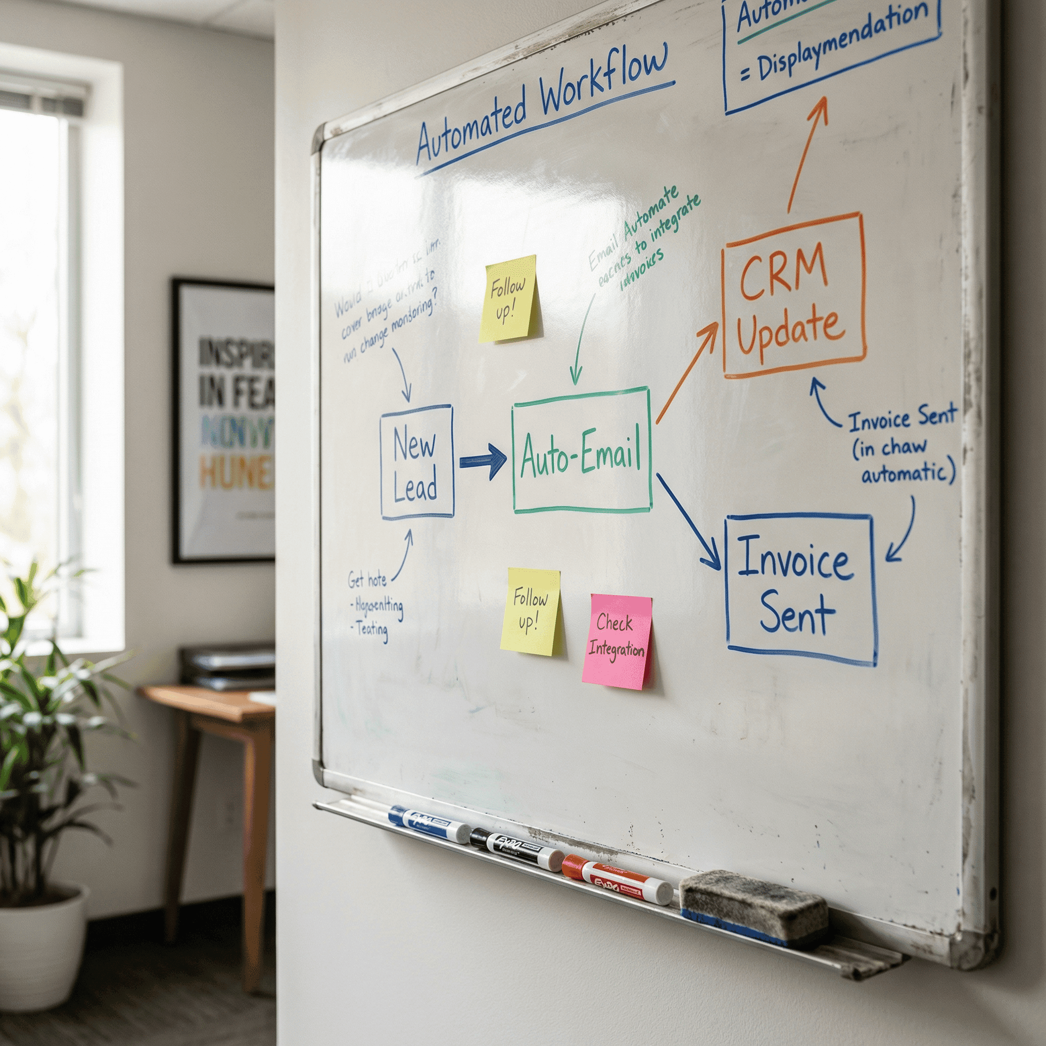 AI Workflow Whiteboard