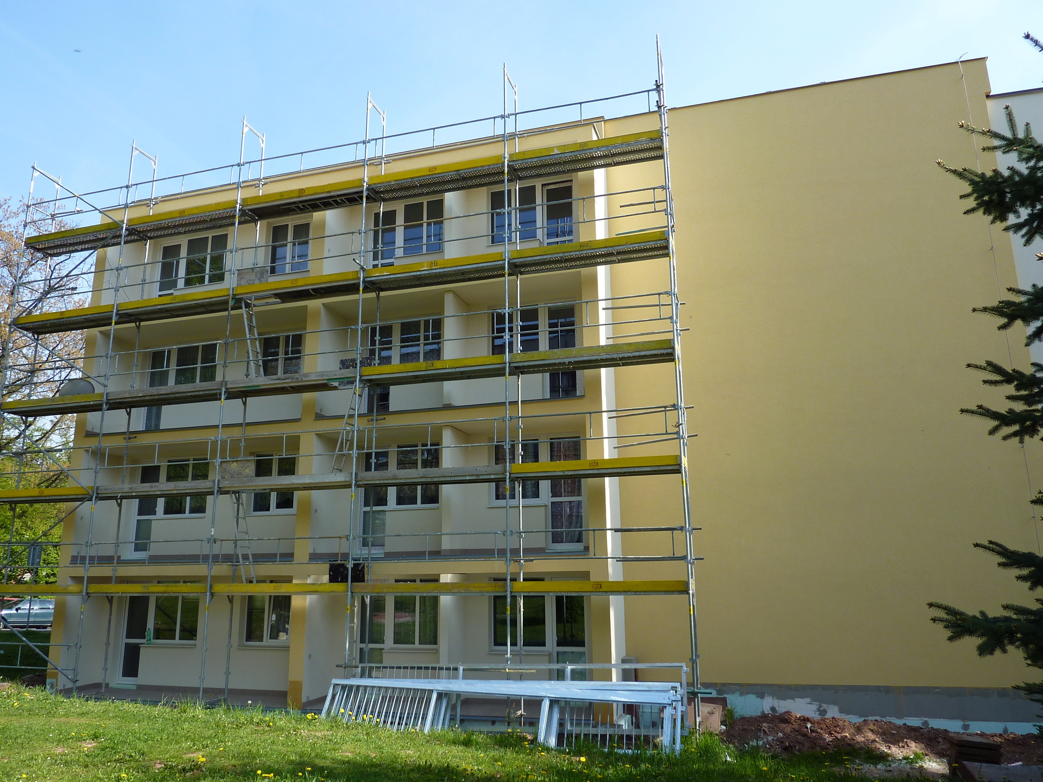 rekonstrukce bytového domu