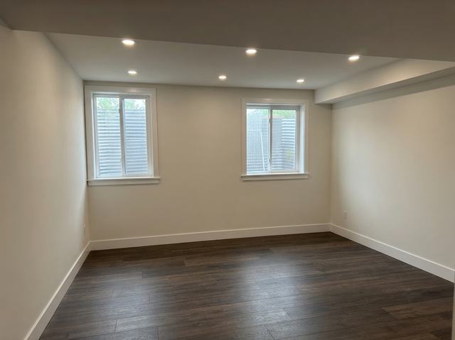 Framed to Finished Basement — after