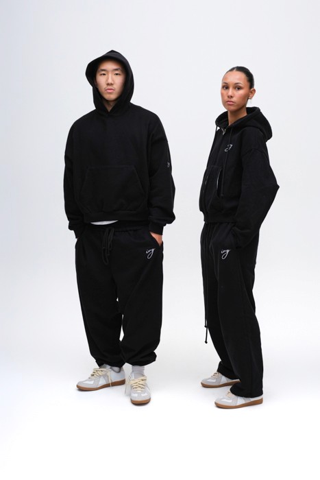 clothing line branding photoshoot male and female