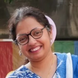 Photograph of Sripriya Yegneswaran, co-founder Aamra Seniors Club