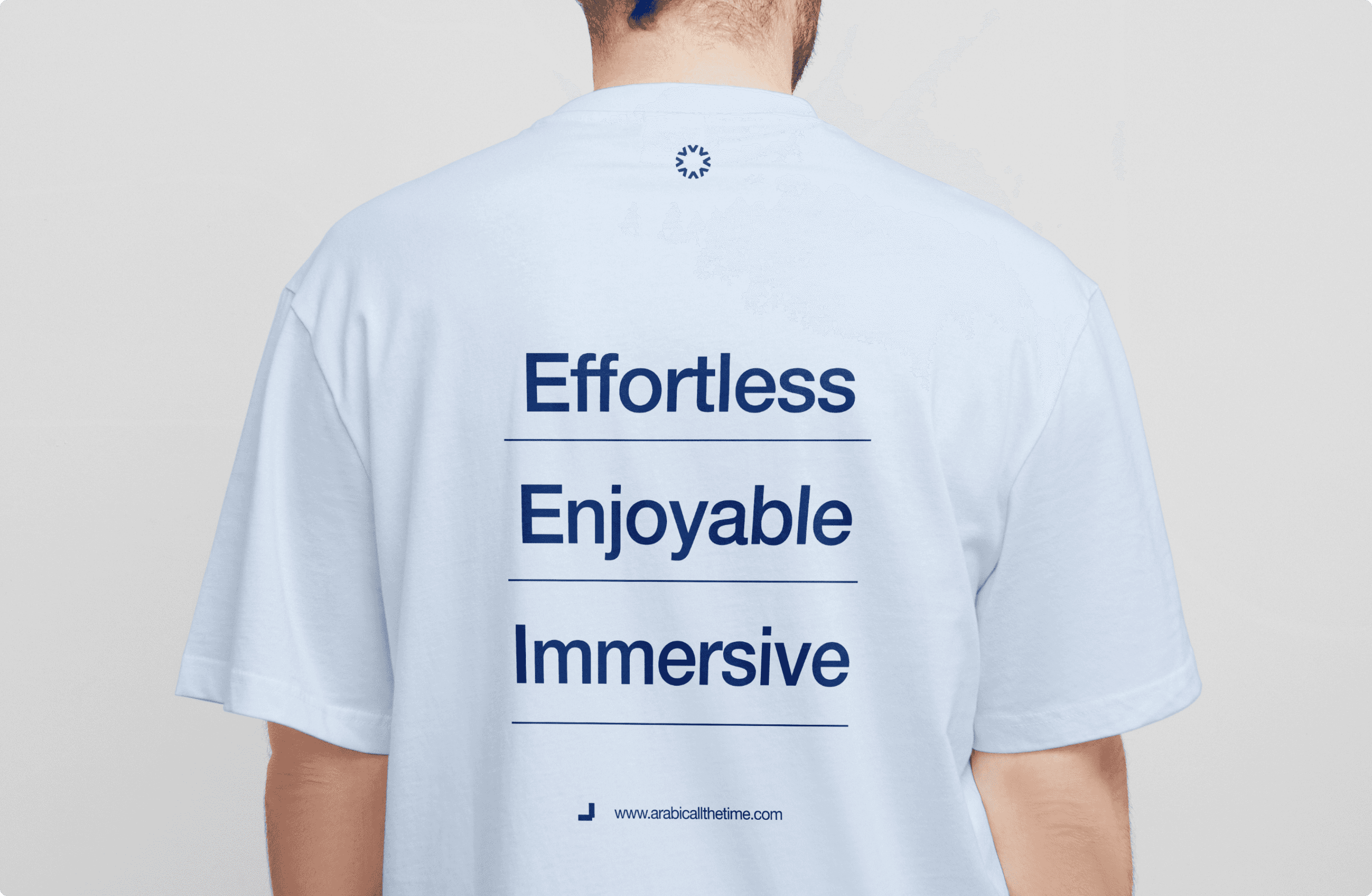 Back of AATT t-shirt