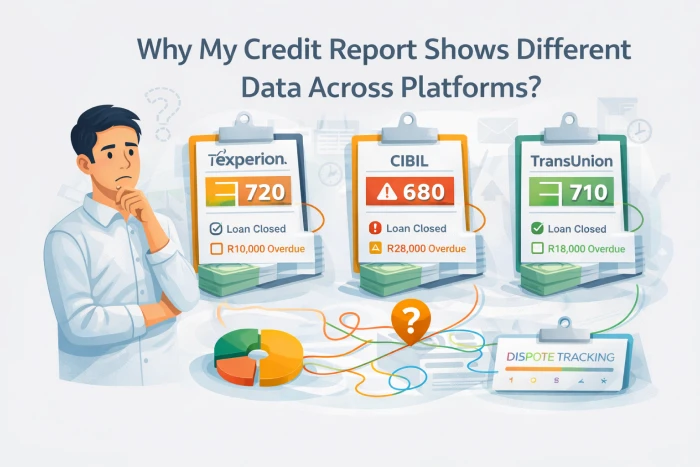 Why Does My Credit Report Show Different Data Across Platforms?