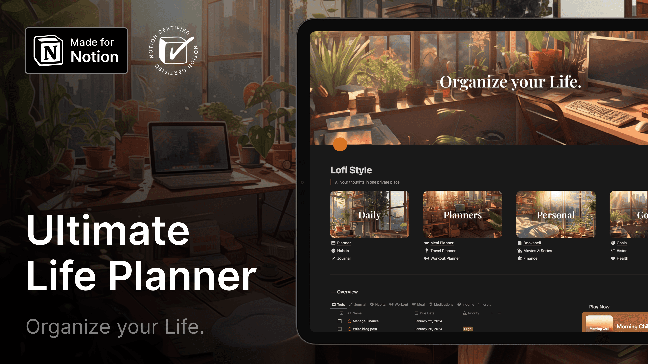 10+ Best Notion Life Planner Templates for 2024