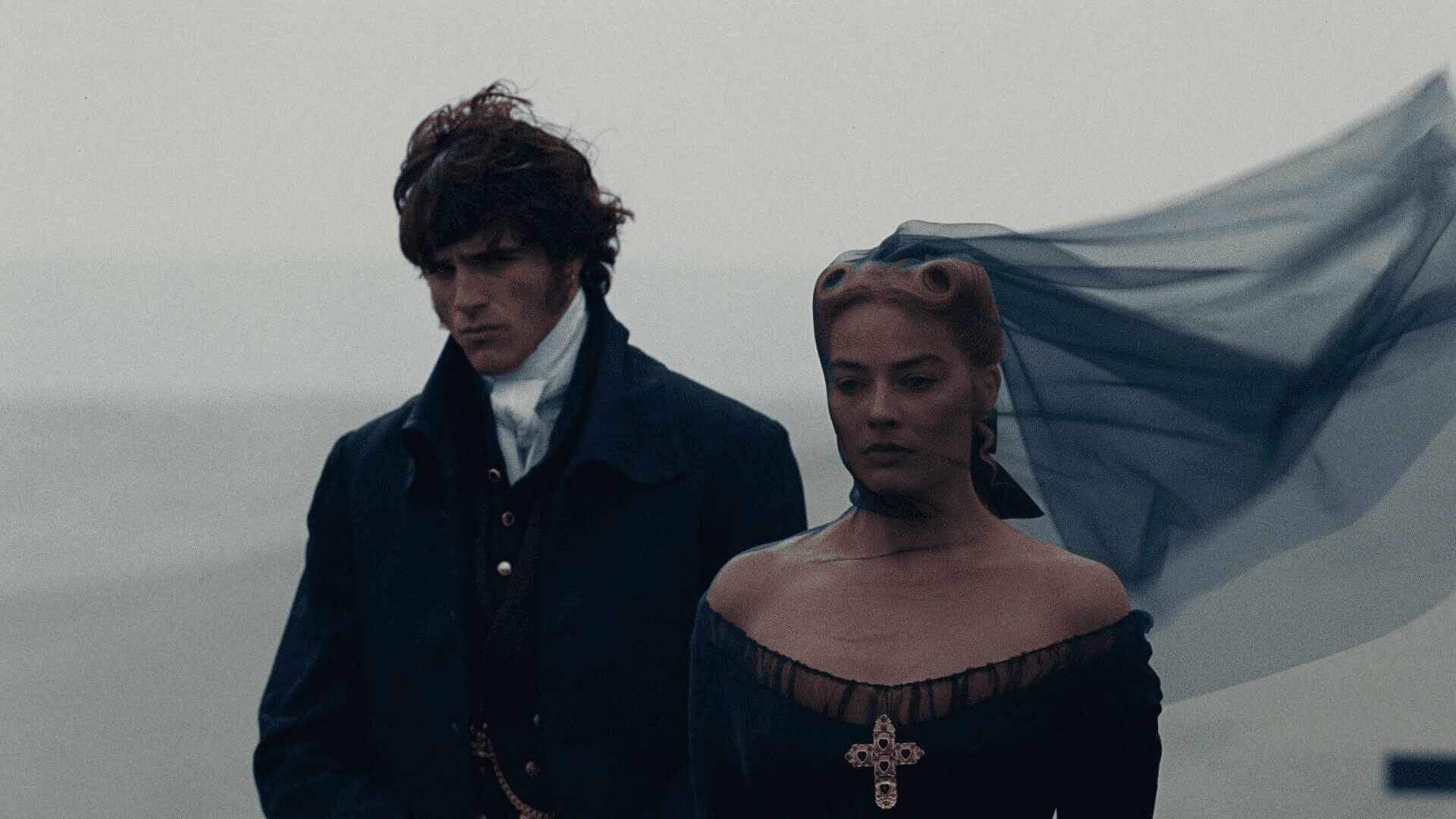 Cinematic moody frame