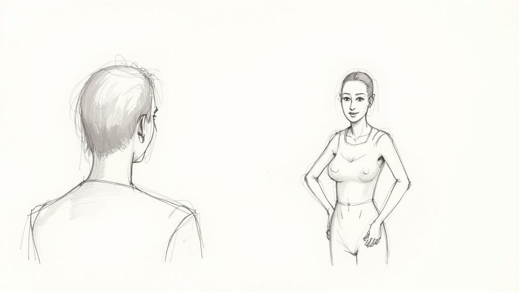 Over-the-Shoulder Shot