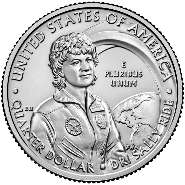 Dr. Sally Ride Honored on first American Quarters to feature women