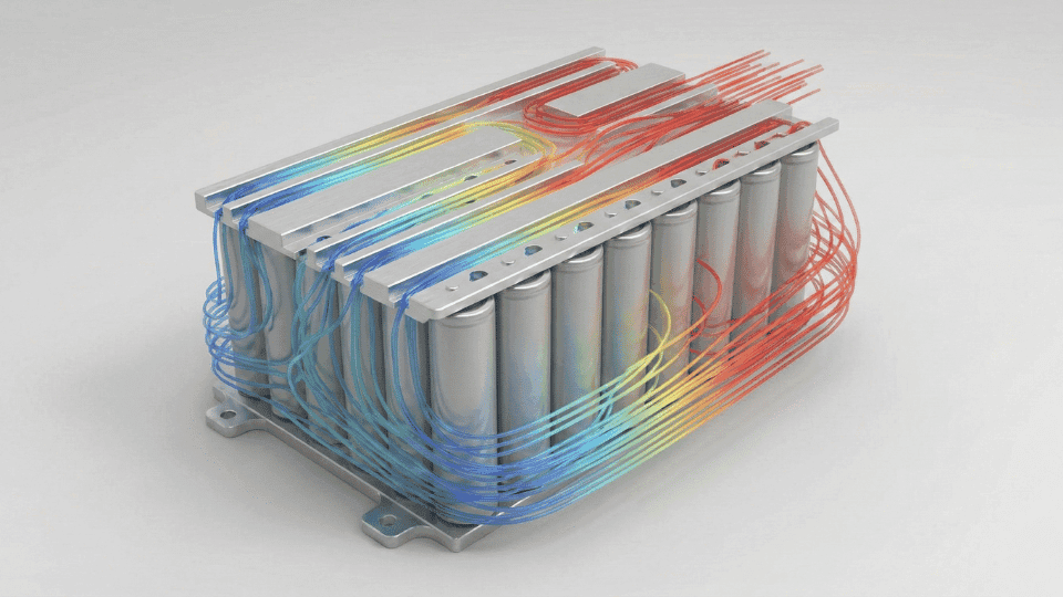 EV Battary Simulation using Spaceclain and Fluent 