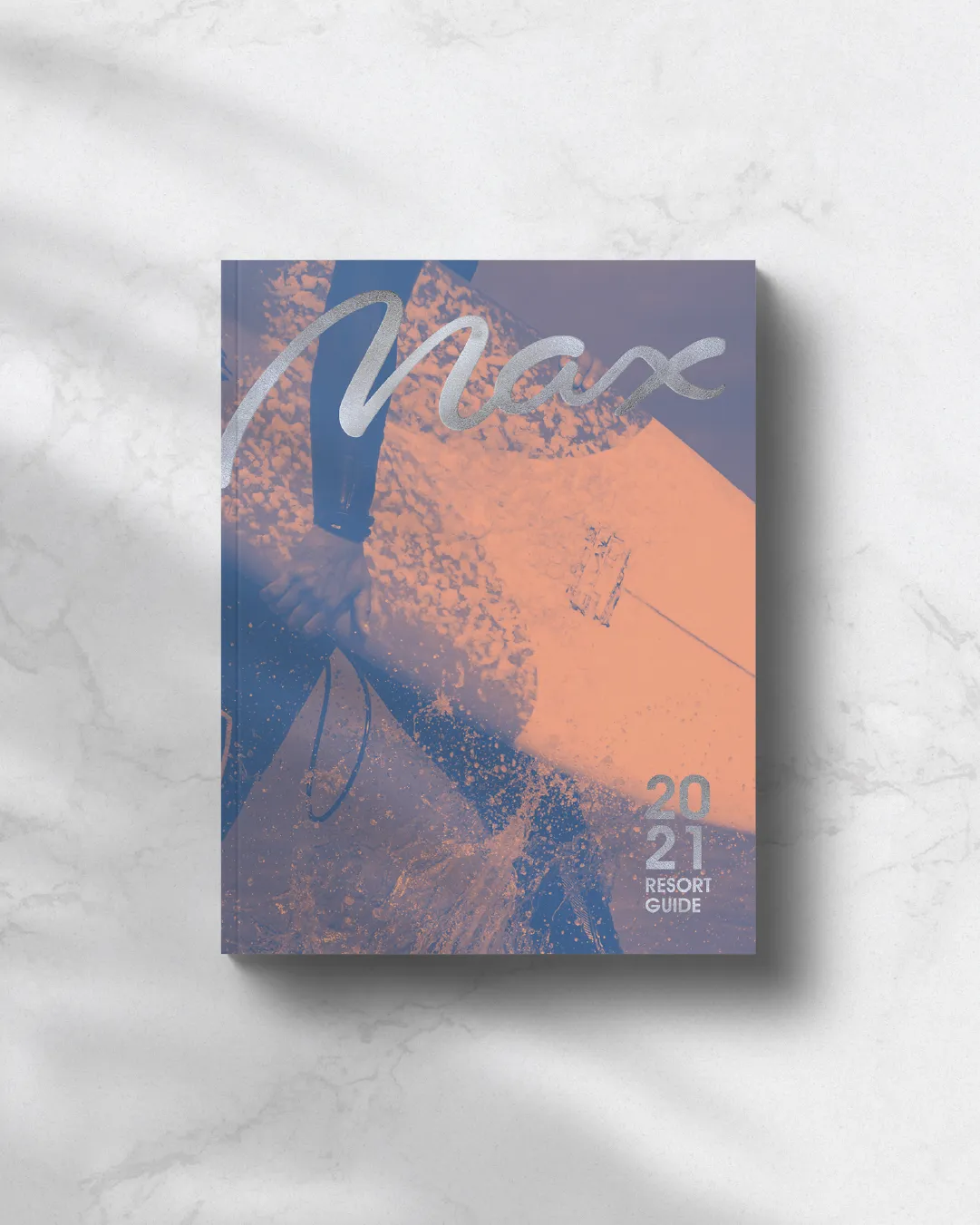 Max Resort Guide Magazine Mockup