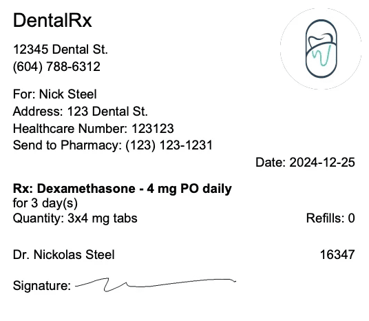 Complete Dental Prescription