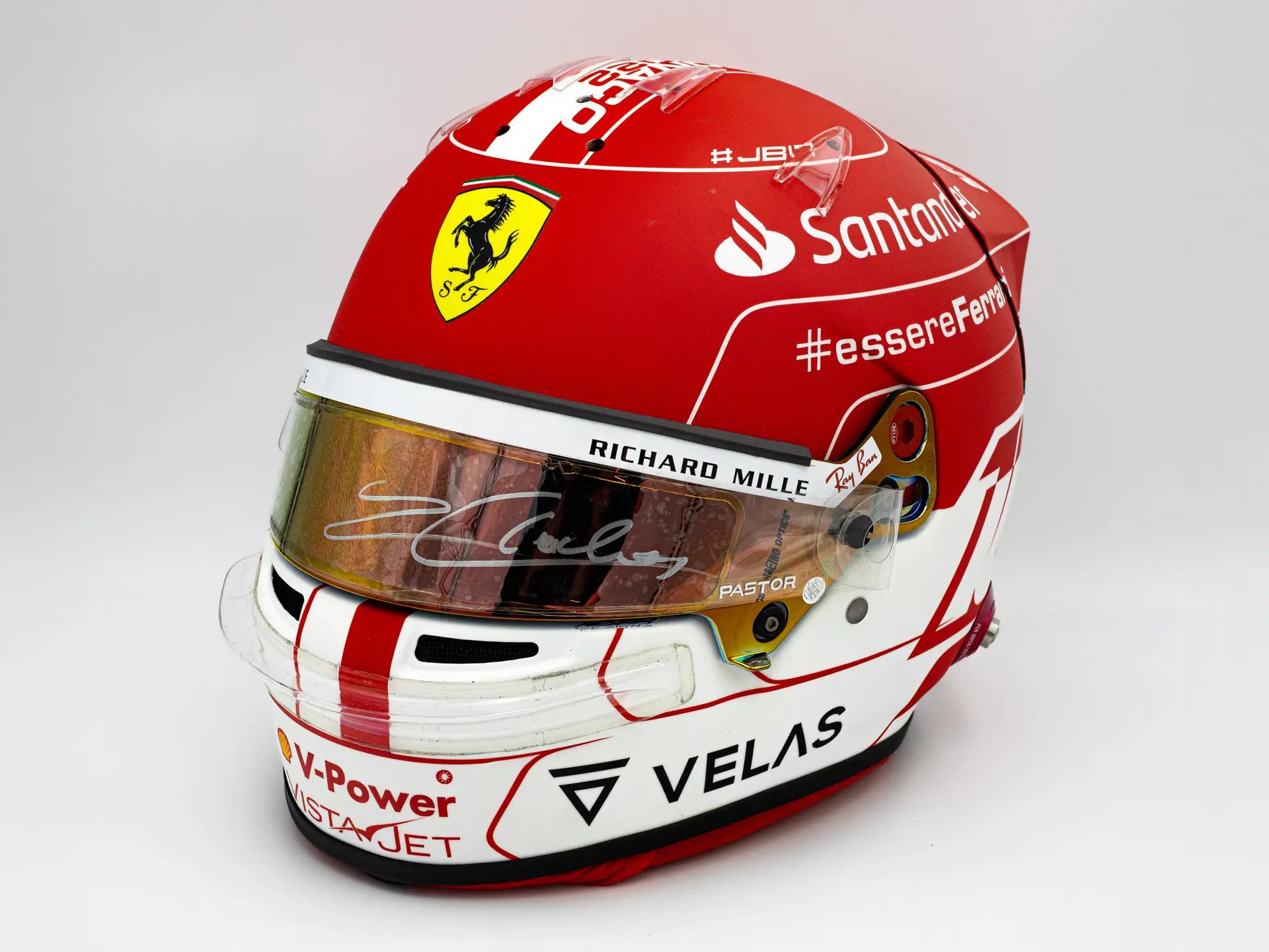 ferrari helmet charles leclerc 2022