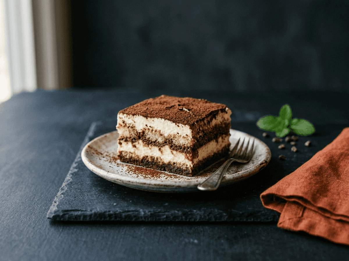 Tiramisu – Classic tiramisu with mascarpone and espresso