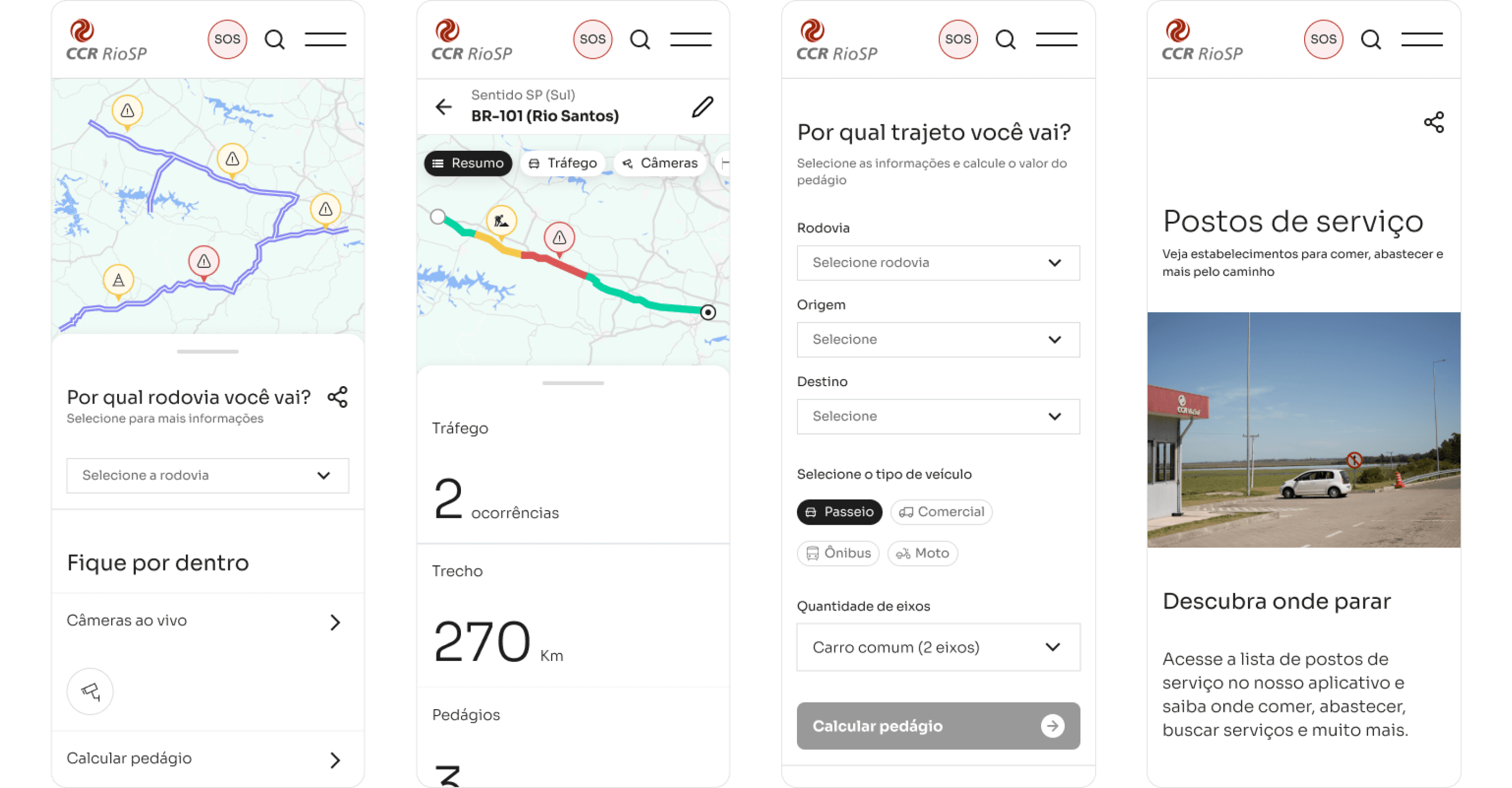 Mobile flow CCR Rodovias