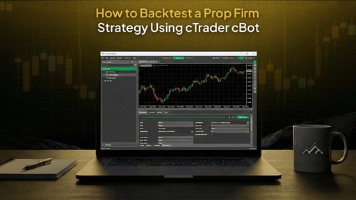 How to Backtest a Prop Firm Strategy Using cTrader cBot