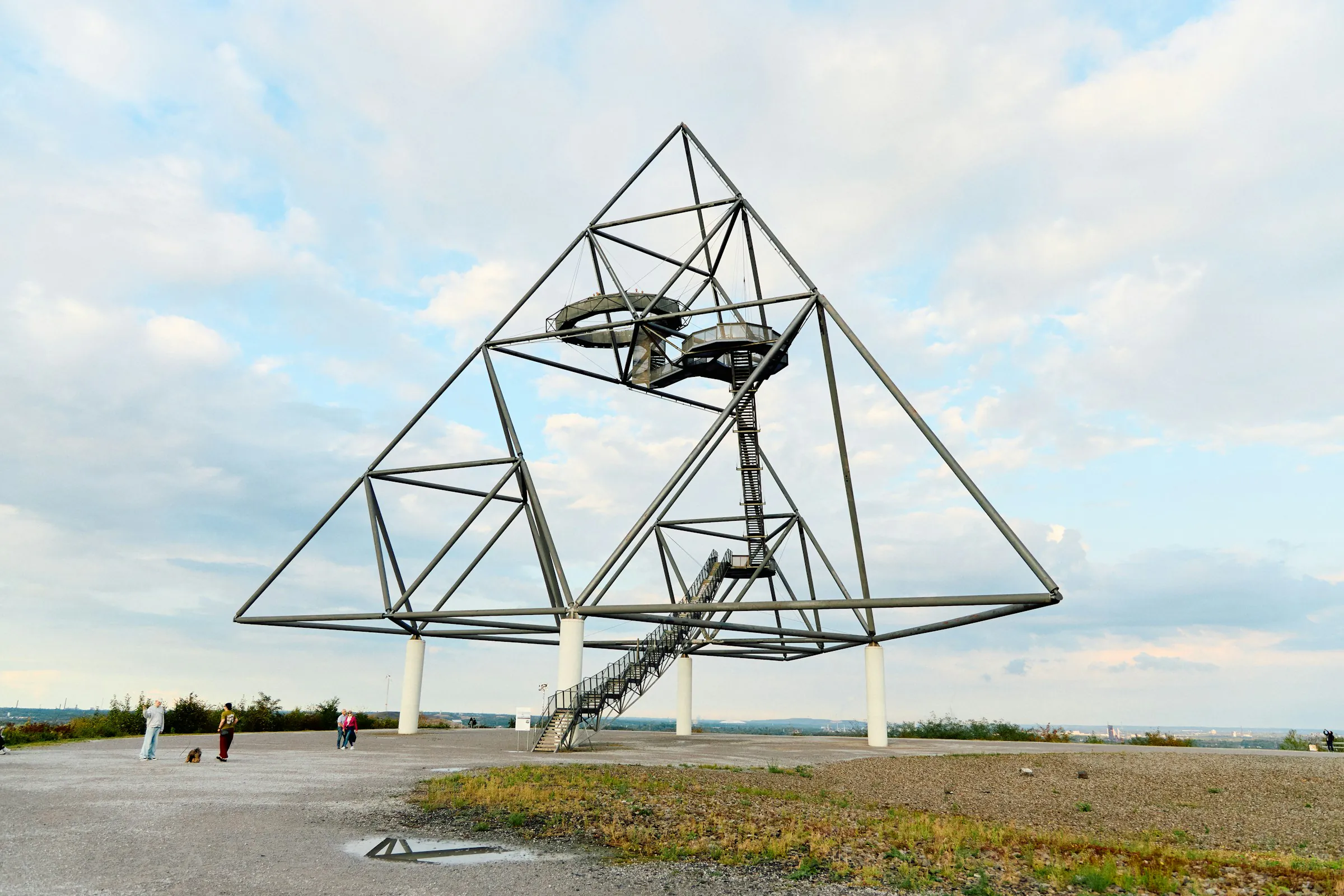 Bottrop, Halden-Landmarke Tetraeder