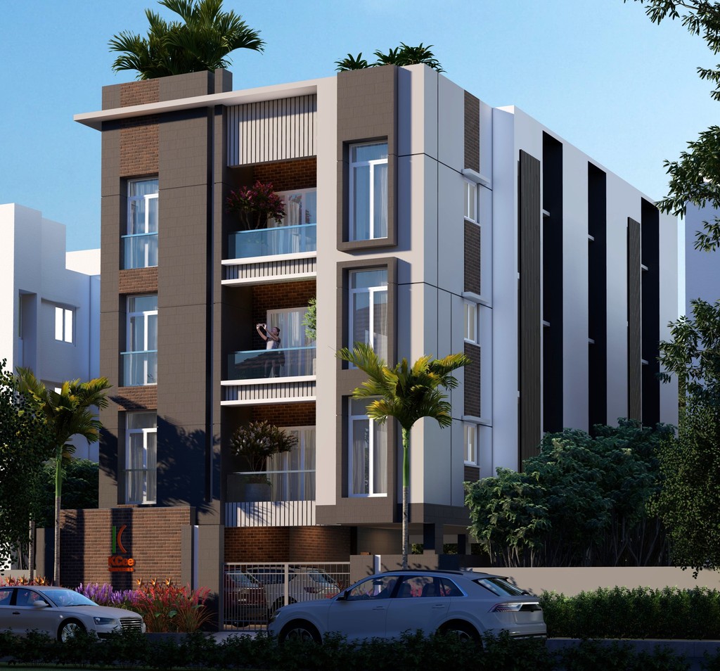 Premium apartment elevation