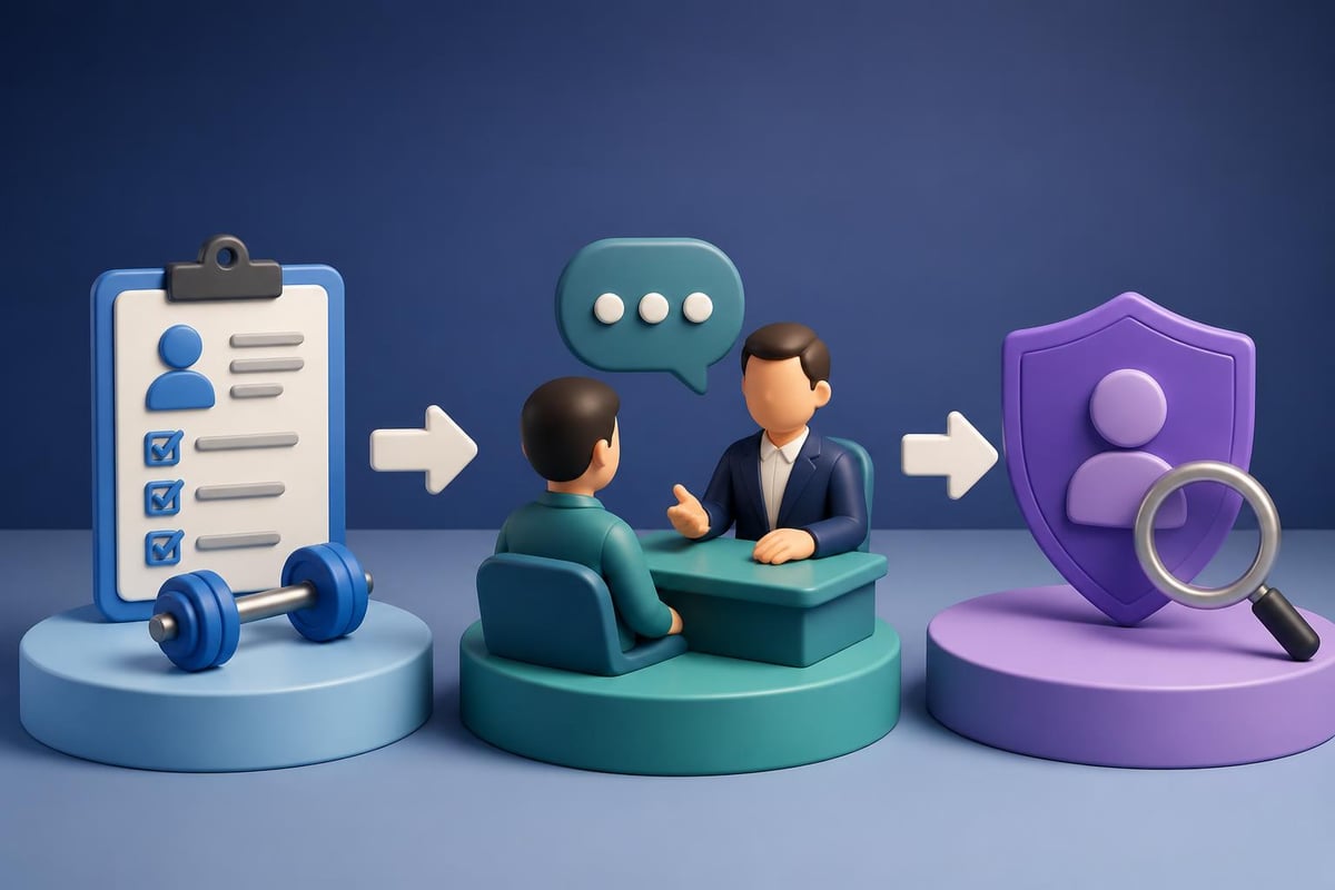 Sales candidate evaluation framework