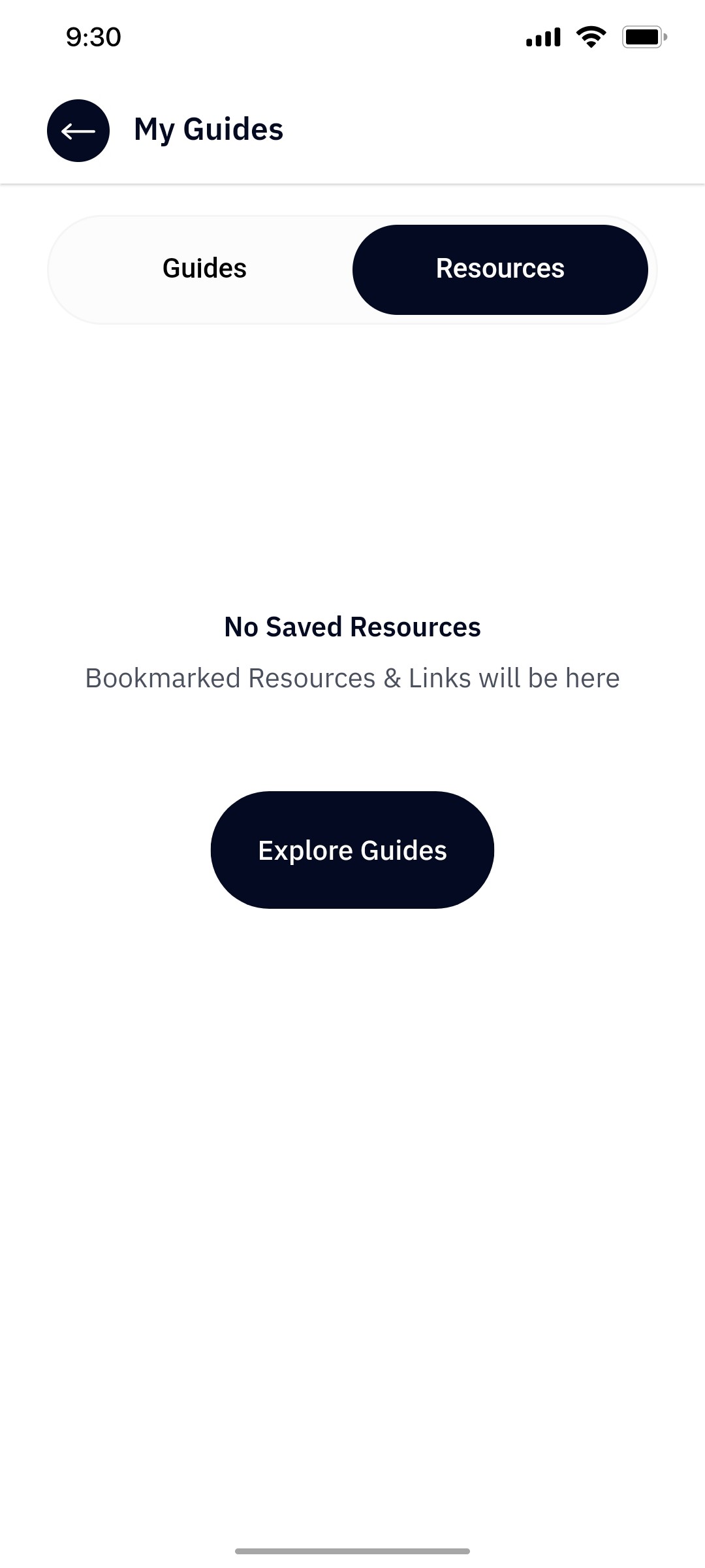 Outskill Resources screen