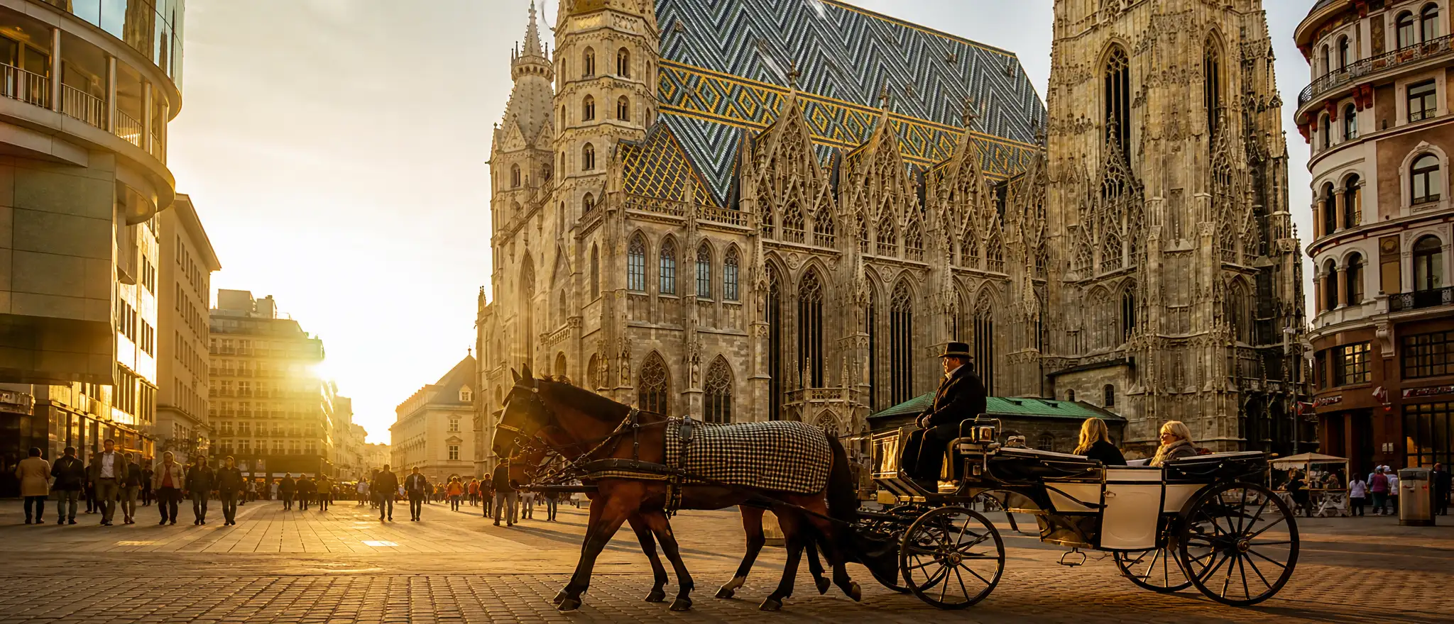 Stephansdom und Graben in Wien 1, Symbolbild für Privatzahler-starken Hauskrankenpflege-Markt im 1. Bezirk