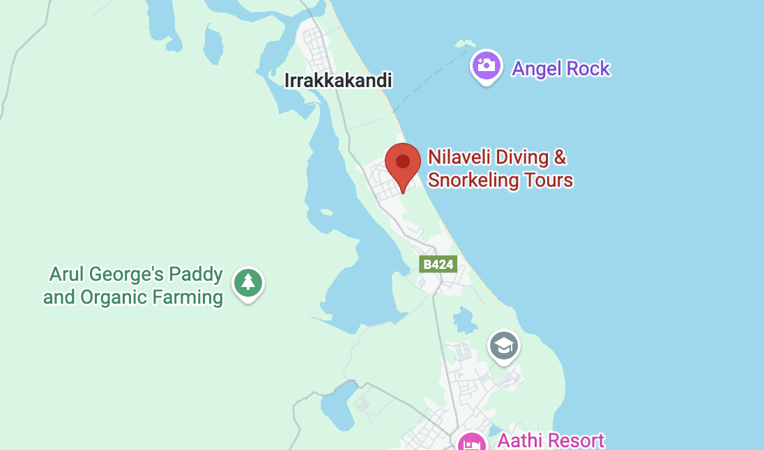 nilaveli diving centre scuba diving shop in sri lanka location