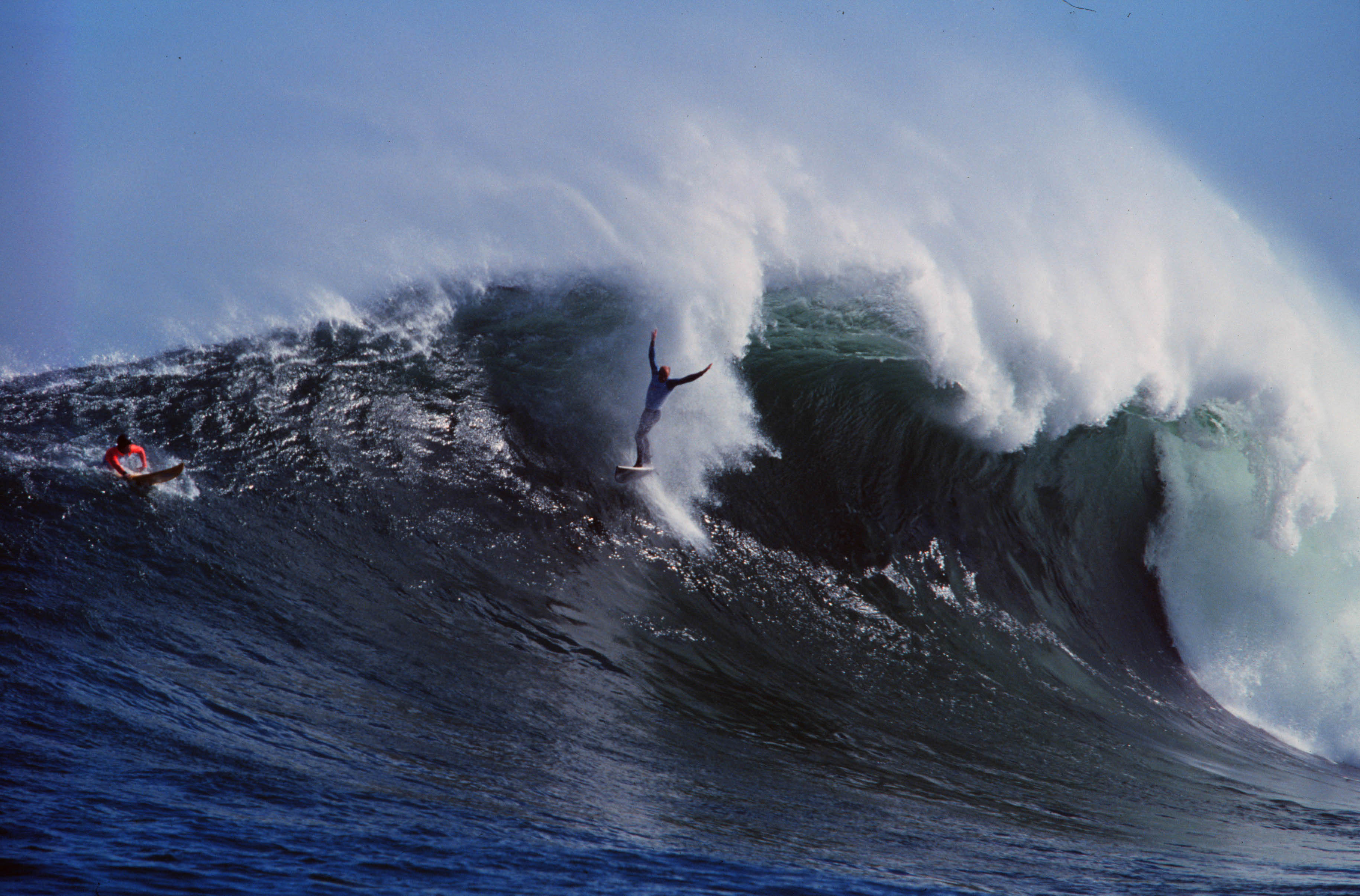 Cape big wave surfers