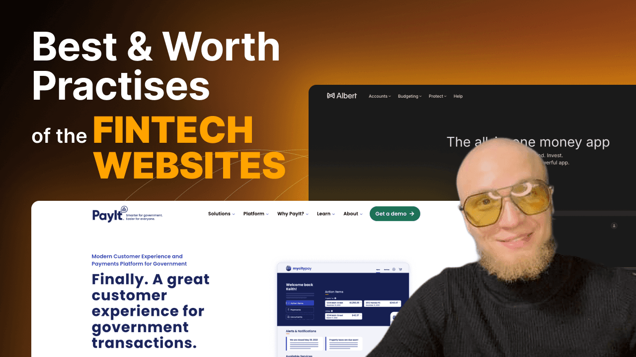 Best and Worth Practises of the Fintech Websites Youtube Thumbnail