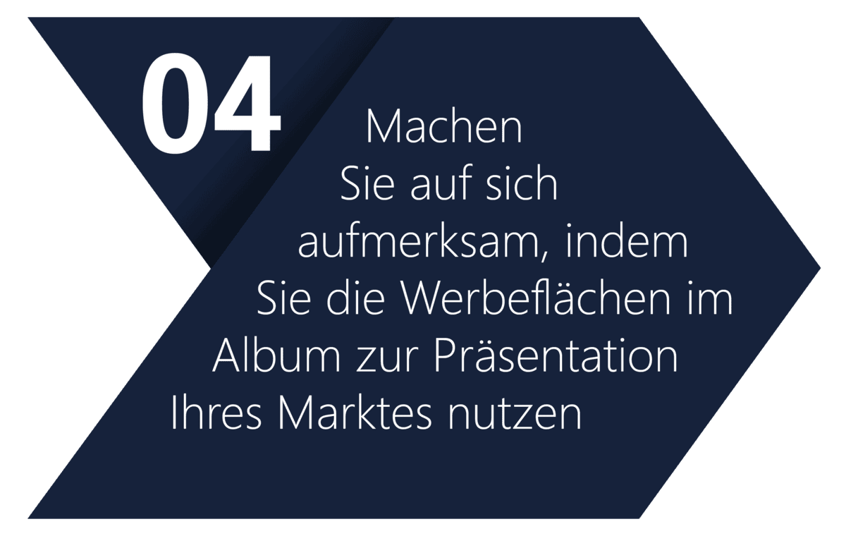 4) Ihr Markt wird während des Aktionszeitraumes zur Anlaufstelle einer großen Zielgruppe sammelfreudiger (Neu)Kunden.