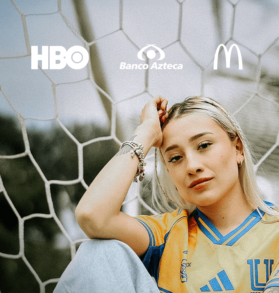 Dare Esparza mexican creator with Global Football Agency of Creators