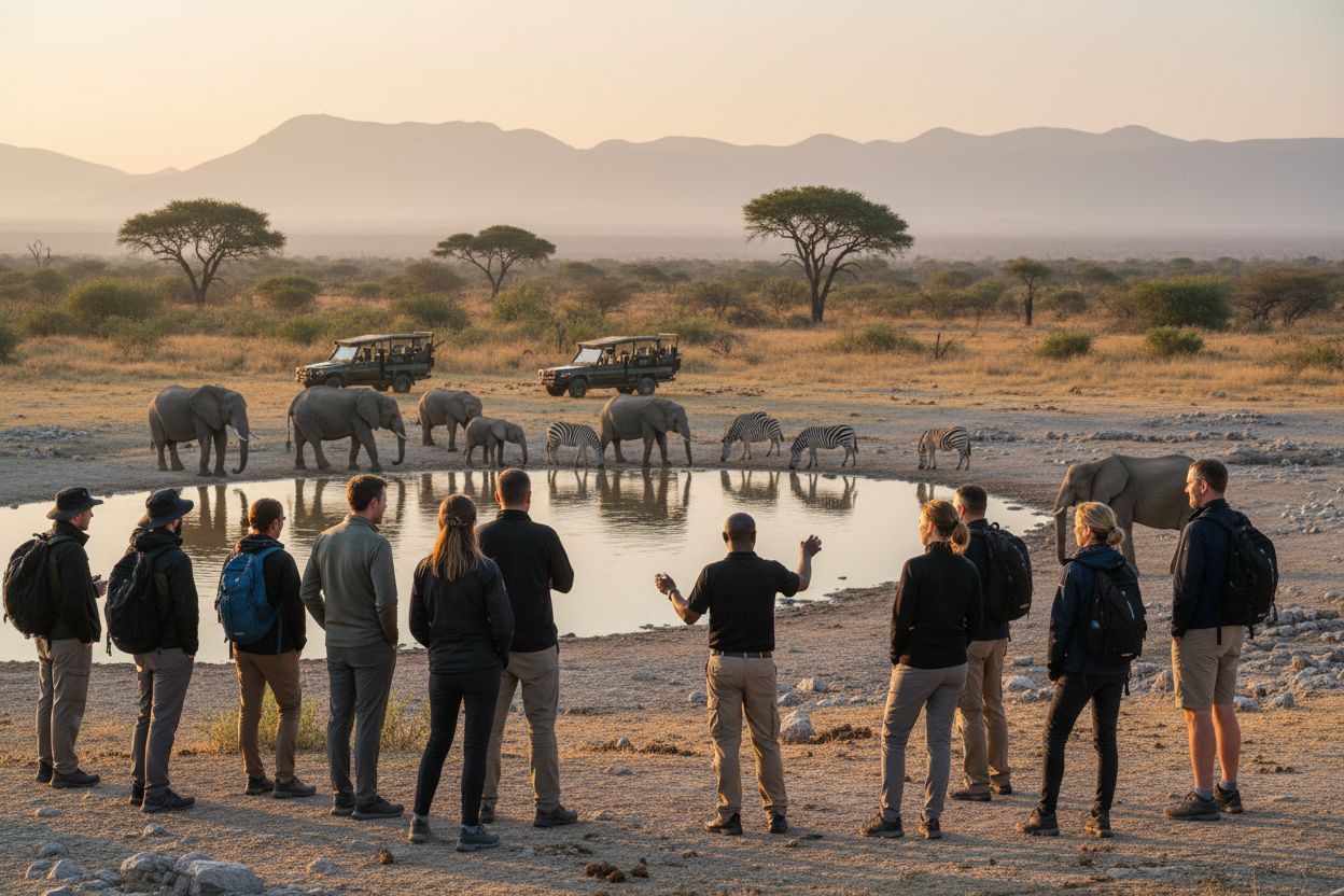 Namibia parques nacionales safari